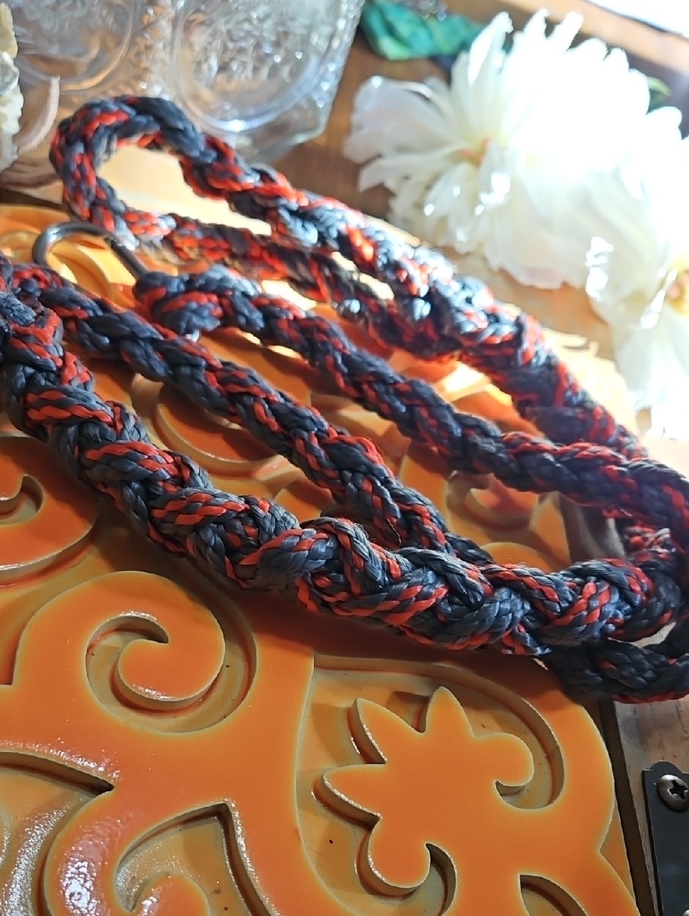 HAND CRAFTED SPECIAL orders THICK Braided Rope DOG LEASH NEW - Picture 3 of 8